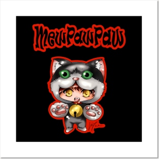 Cat MewPawPaw Posters and Art